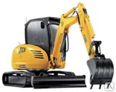 фото Аренда мини-экскаватора JCB 8045 (гусеничный)