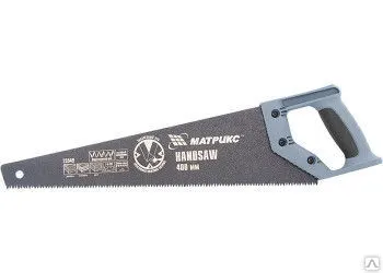 Фото №0 Ножовка по дереву, 400 мм, 7-8 TPI, зуб-3D, каленый зуб, тефлоновое покрыти