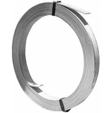 Фото №0 Полоса 5х40мм, (бухта 30м) горячеоцинкованная Basic