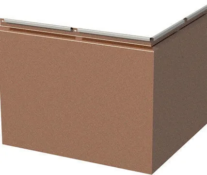 Фото №0 Фасадная кассета PUZZLETON угл./П-обр. 515хW(У/П), 0,7, Полиэстер 25 мкм