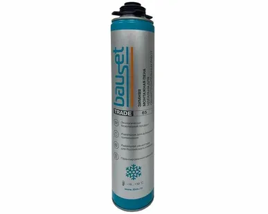 фото Пена монтажная профессиональная Bauset TRADE 65 зимняя (-18C)