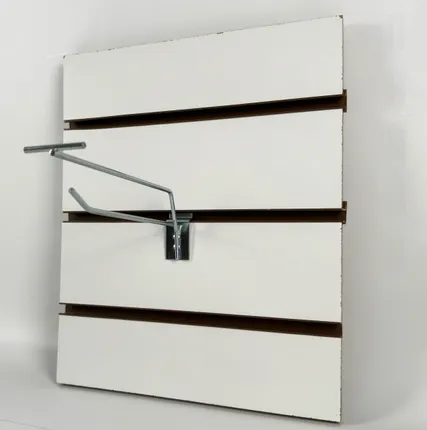 Фото №0 Крючок на экономпанель одинарный с ценникодержателем 250мм, d=4мм, цинк