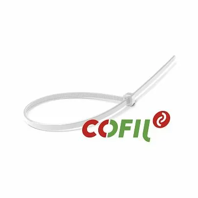 Фото №0 Хомут пластиковый 9,0x780 мм белый, Cofil (9501011452)