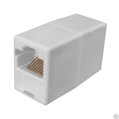 Фото №0 Компьютерный проходник (гнездо-гнездо) 8P-8C REXANT