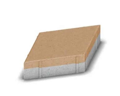 фото Блок Ромб (терракот №503) 300х300х100 мм (вес 14 кг)