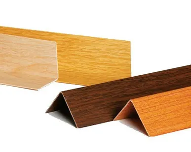 фото ИДЕАЛ Уголок двухсторонний 25х25 2,7метра Орех темный IDEAL 357800