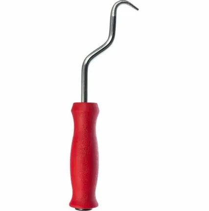 Фото №0 Крюк для вязки арматуры с пластиковой ручкой 220х30мм 26-6-001