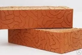 Фото №0 Кирпич керамический рядовой полнотелый М-150 "Короед"