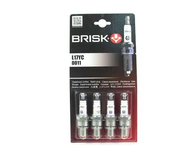 фото Свеча BRISK SUPER L17YC [упаковка 4 шт.]