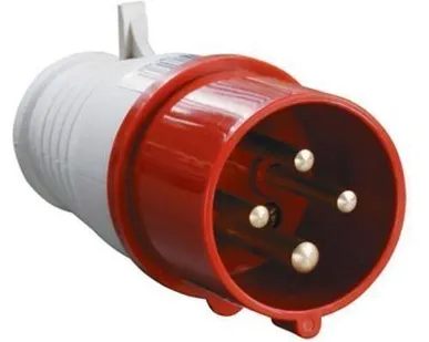 фото Вилка кабельная 045 3Р+РЕ+N 125А 380В IP54 ИЭК