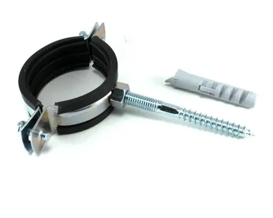 фото Кронштейн стальной анкер. с рез.уплот. 1 1/2" (44-49мм)