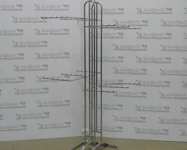 фото Вешало для нижнего белья 600х600мм H=1600мм, хром
