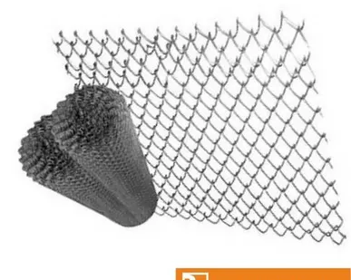 фото Сетка Рабица оцинкованная 35х35х2,5 мм в рулоне 1,5х10 м