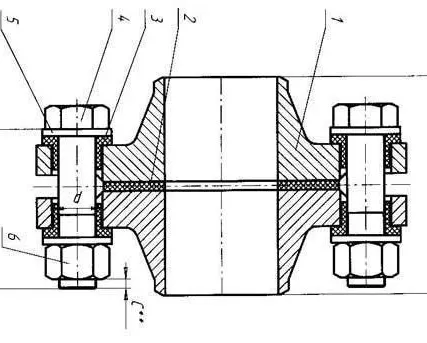 Фото №0 Изолирующее фланцевое соединение (ИФС) Ду 20 Ру 25 ИФС-000.0000.00 СБ
