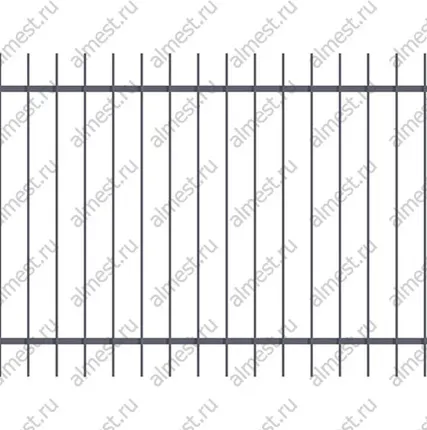 Фото №0 готовые секции заборные