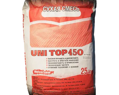 фото Промышленный пол топпинг UNI TOP 450 для упрочнения с корундом