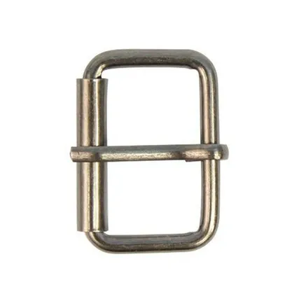 Фото №0 Пряжка металл 32х19мм чер.никель