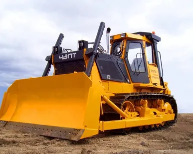 фото Бульдозер с поворотным отвалом Б10
