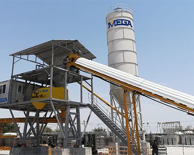 фото Бетонный завод 30 м3/ч марки Mega Promix 30.PL в Москве