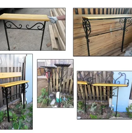 Фото №0 Лавка, Столик на могилу