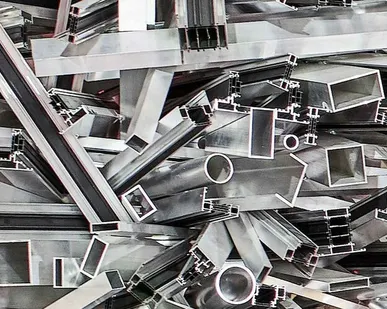 фото Лом алюминия профиль