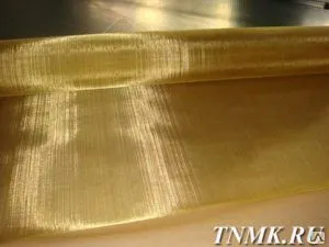 фото Сетка латунная 2,5х0,5 мм ГОСТ 6613-86