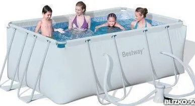 фото Бассейн Bestway прямоугольный каркасный 671x366x132 см, артикул 56272