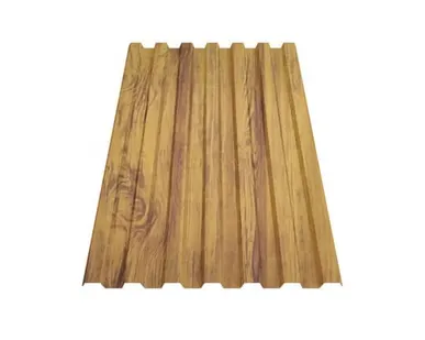 фото ПРОФНАСТИЛ С-8X1200 ЭКОСТИЛ ТЕКСТУРИРОВАННЫЙ (ДЕРЕВО) 0.5 ММ