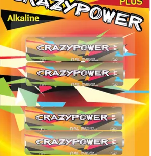фото Элемент питания LR03 JAZZway CrazyPower PLUS BL-2
