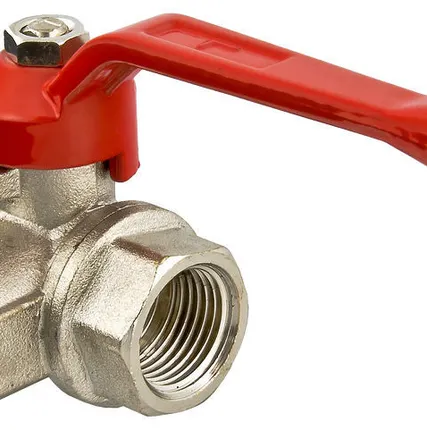 Фото №0 Кран трехходовой шаровый 11б27п(м) Ру16Ду15 (под манометр)