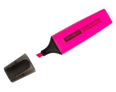 фото Текстмаркер ОФФИС СПЭЙС 1-5 мм розовый (H_16451)