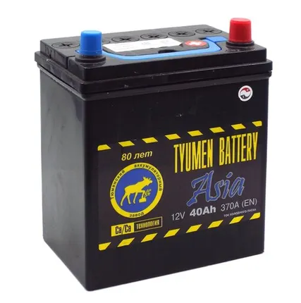 Фото №0 Аккумулятор Тюмень Asia 40 Ач о.п.
