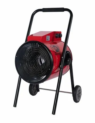 Фото №0 Пушка тепловая электрическая BJE-F15 15 кВт 380В ТЭН из нержавеющей стали