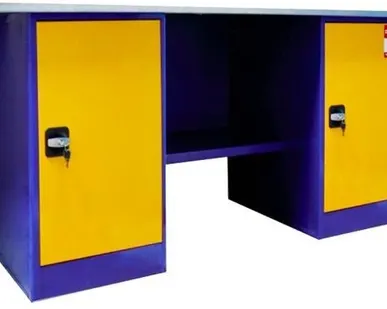 фото Двухтумбовый верстак с тумбой и драйвером ВП - 5/1.9