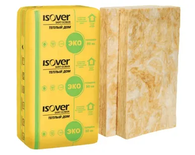 фото ИЗОВЕР ТЕПЛЫЙ ДОМ(100*610*1170)ПЛИТА 5М.КВ.