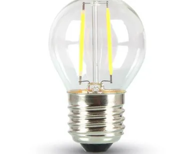 фото Ретро-лампа Filament G45 E27 2Вт тепл. бел. 3000К 230В Neon-Night 601-802