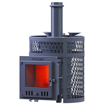 Фото №0 Чугунная печь для бани Искандер ЗК 18 (M) Ураган