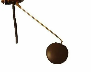 фото Клапан шаровый латунный с поплавком