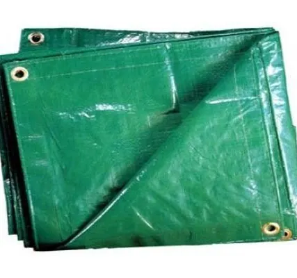 Фото №0 Тент Тарпаулин 3х4м зеленый 120г/м2