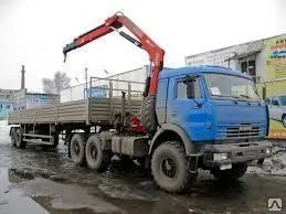 Фото №0 Аренда манипулятора стрела 7 т