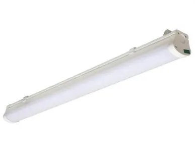 фото Светильник ULO-K20A 40W/4000K/L100 IP65 WHITE Светильник линейный светодиодный подвесной. Белый свет (4000К). 4360Лм. 1000Х76х76мм. Корпус белый. TM Uniel.