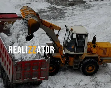 фото Вывоз и утилизация снега c участка