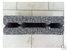 фото Блок керамзитобетонный (керамзитовый) 9*40*20, шт