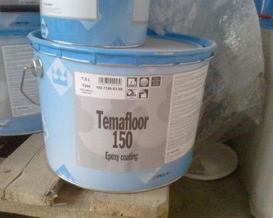 фото Краска эпоксидная Темафлор 150 Тиккурила (Temafloor 150 Tikkurila)