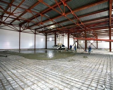 фото Бетонирование промышленных полов
