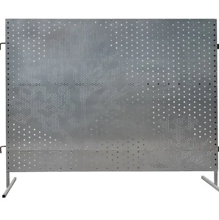 Фото №0 Ограждение перфорированное оцинкованное "Дерево" на ножках