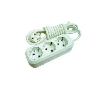 фото Удлинитель 3х3м с заземл. 16А IP20 Makel MGP133