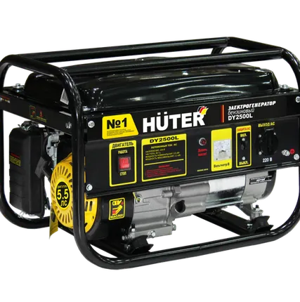 Фото №0 Huter Портативный бензогенератор HUTER DY2500L