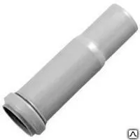 Фото №0 Патрубок PP-H серый компенсационн Дн 40 б/нап в комплекте Ostendorf 111800