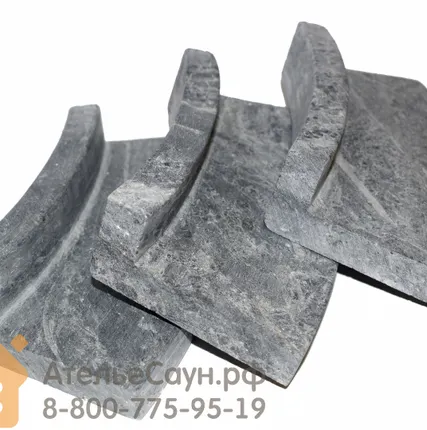 Фото №6 Талькохлоритное ограждение для печи Sawo Tower TH3/TH2-CNR угловое (арт. TH-GUARD-S2-CNR)